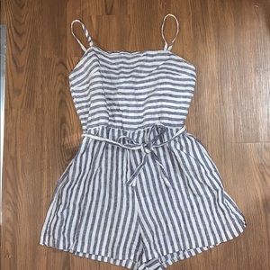 100% Linen romper